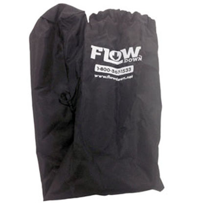 Picture of Lippert Flow Down (TM) Black Cotton Sewer Hose Support Storage Bag 365044 11-0446                                            