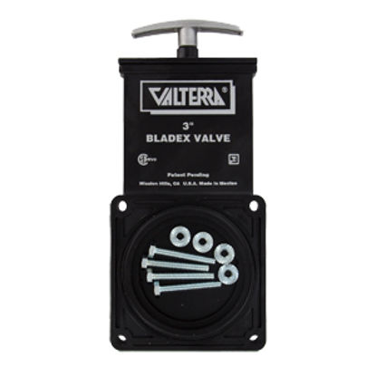 Picture of Valterra Bladex (TM) 3" Handle Actuated Waste Valve w/Plastic Handle T1003VP 11-0622                                         