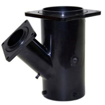 Picture of Valterra  Wye Reducing Waste Valve Fitting w/3" & 1-1/2" Rotating Flange T1014-1 11-0625                                     