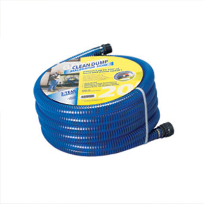 Picture of Clean Dump  20'L Blue Waste Water Hose CDH-20 11-0667                                                                        