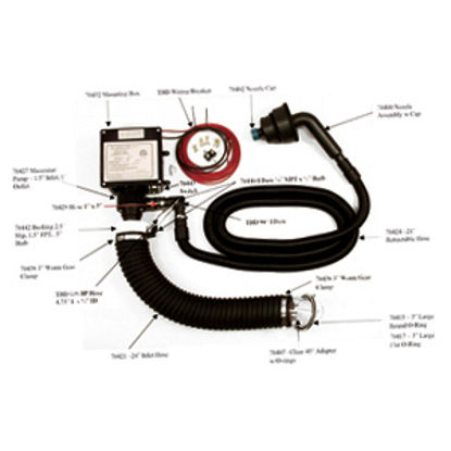 Picture of Thetford Sani-Con Black Sewer Hose Nozzle For Sani-Con® 70400 11-0694                                                        