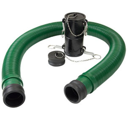 Picture of Waste Master  Green 20' Vinyl Sewer Hose 360784 11-1803                                                                      