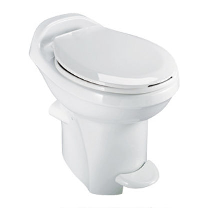 Picture of Thetford Aqua-Magic (R) Style Plus Aqua-Magic Style Plus White High Profile Permanent Toilet w/ Water Saver 34431 12-0113    