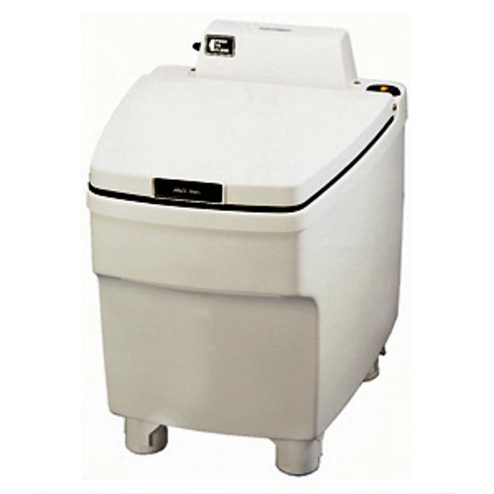 Picture of Thetford Electra Magic (R) Model 80 RV Electra Magic Model 80 RV Ivory High Profile Permanent Toilet 35831 12-0250           