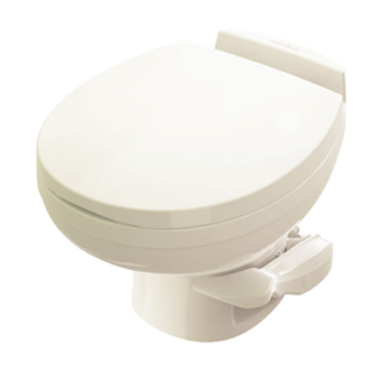 Picture of Thetford Aqua Magic (R) Residence Aqua Magic Residence Bone Low Profile Permanent Toilet 42172 12-0283                       