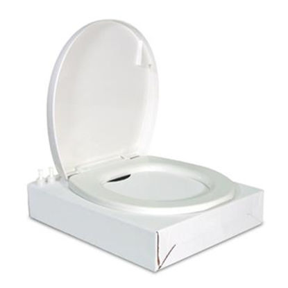 Picture of Thetford  White Elongated Seat & Cover For Thetford Aria Toilet 42178 12-0288                                                