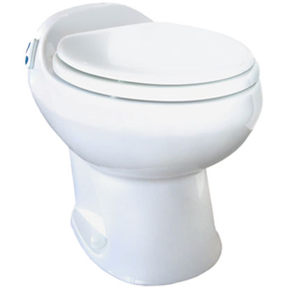 Picture of Thetford Aria (R) Deluxe II Aria Deluxe II White High Profile Permanent Toilet 19766 12-0300                                 