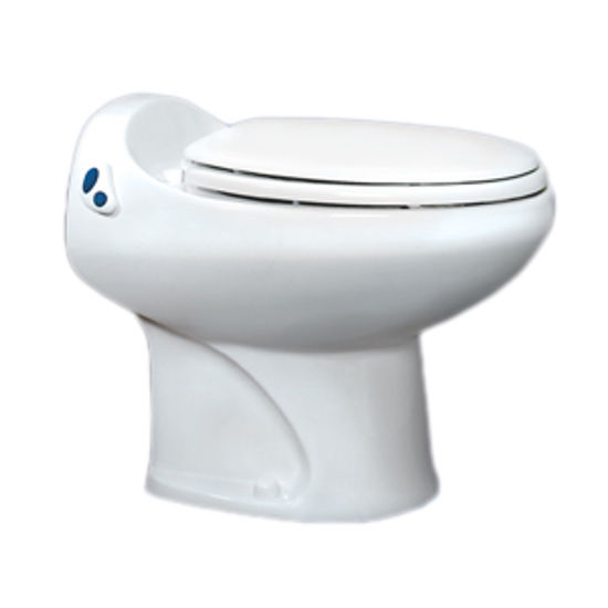 Picture of Thetford Aria (R) Deluxe II Aria Deluxe II White Low Profile Permanent Toilet 19771 12-0301                                  