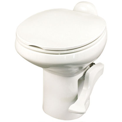 Picture of Thetford Aqua Magic (R) Style II Aqua Magic Style II Bone High Profile Permanent Toilet 42062 12-0436                        