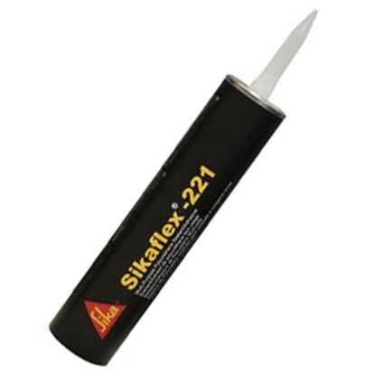 Picture of Sika Sikaflex (R)-221 White 300 Milliliter Tube Adhesive Sealant 017-90891 13-0003                                           