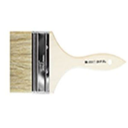 Picture of Howard Berger  4" Chip White Bristles Paint Brush BB00017 13-0039                                                            