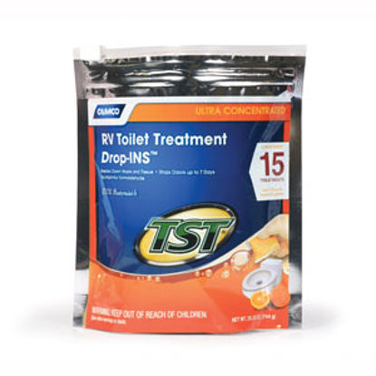 Picture of Camco TST (TM) 15-Bag Holding Tank Treatment w/Deodorant 41189 13-0053                                                       