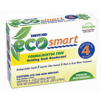 Picture of Thetford Eco-Smart (TM) 4-Pack 4 Oz Bottle Holding Tank Treatment w/Deodorant 36974 13-0088                                  
