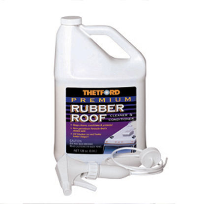 Picture of Thetford  1 Gallon Bottle w/ Sprayer Rubber Roof Cleaner 32513 13-0263                                                       