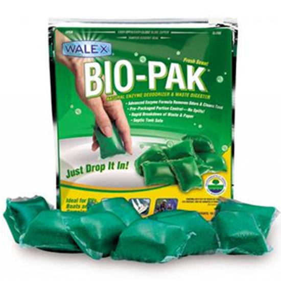 Picture of Walex Bio-Pak (R) 2-Bag 32 Gram Pouch Holding Tank Treatment w/Deodorant BIOPP2 13-0335                                      