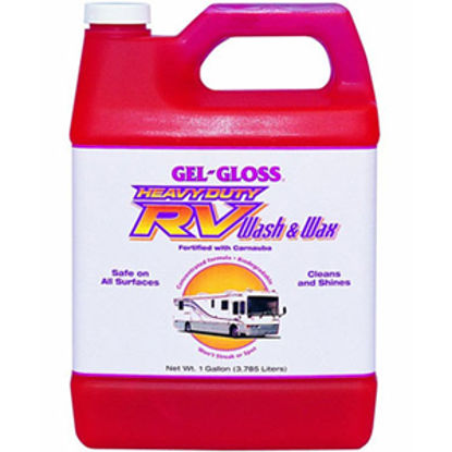 Picture of Gel-Gloss  1 Gallon Car/ RV Wash & Wax WW-128 13-0418                                                                        