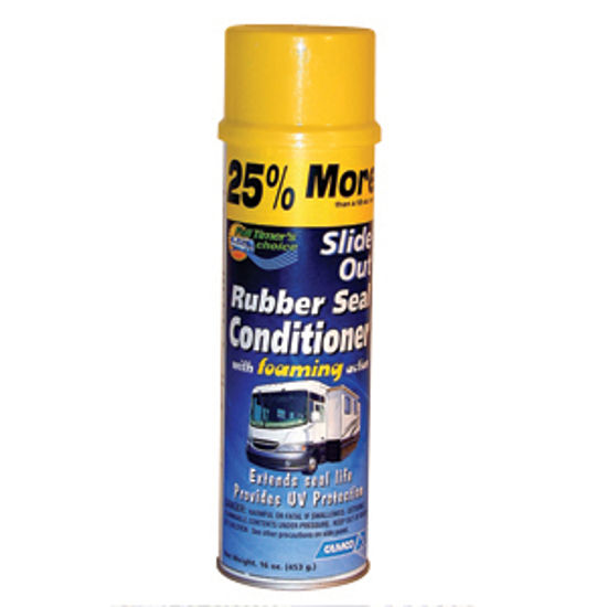 Picture of Camco  16Oz Aerosol Slide Out Seal Conditioner w/English Package 41135 13-0480                                               