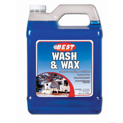 Picture of BEST Products  1 Gallon Concentrate Car Wash And Wax 60128 13-0494                                                           