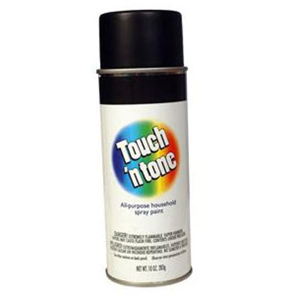 Picture of DAP Touch N Tone 10Oz Gloss Black Spray Can Paint 003-55276 13-0535                                                          