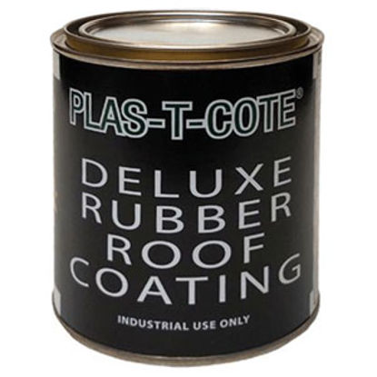 Picture of Plas-T-Cote  White Roof Coating For Rubber Roof 16-44032 13-0543                                                             