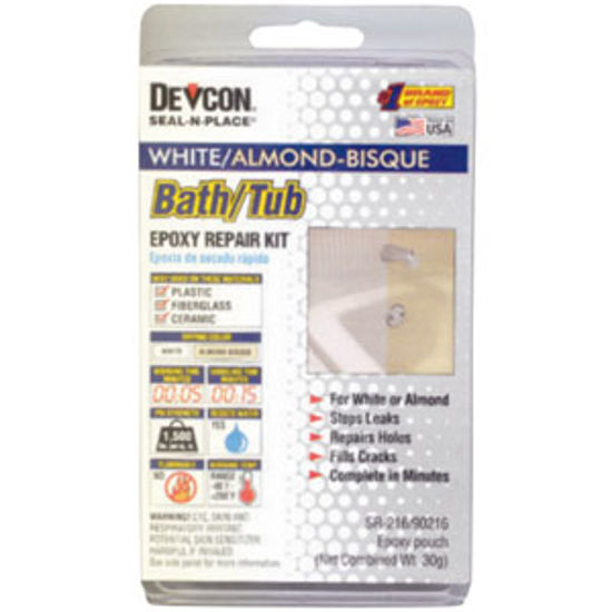 Picture of AP Products  White/ Almond/ Bisque 1500 PSI Bath Tub Repair Kit 002-90216 13-0571                                            