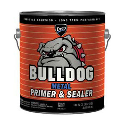 Picture of Dyco Paints Bulldog White 1 Gallon Roof Sealant Primer for Metal DYC465/1 13-0583                                            
