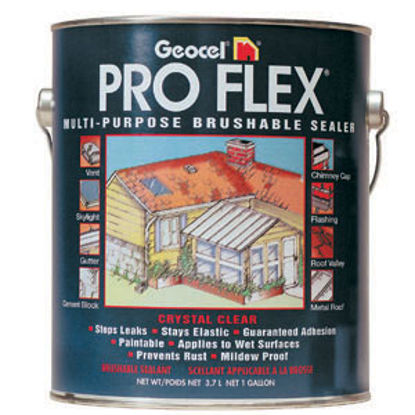 Picture of Geocel Pro Flex (R) 1 Gal Can Clear Roof Coating GC22300 13-0632                                                             
