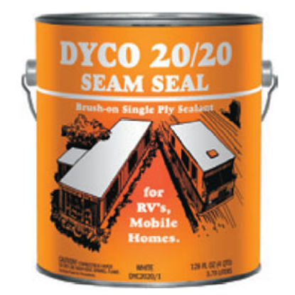 Picture of Dyco Paints Seal Seal (TM) White 1 Qt Elastic Synthetic Rubber Copolymer Caulk DYC2020SS/4 13-0646                           