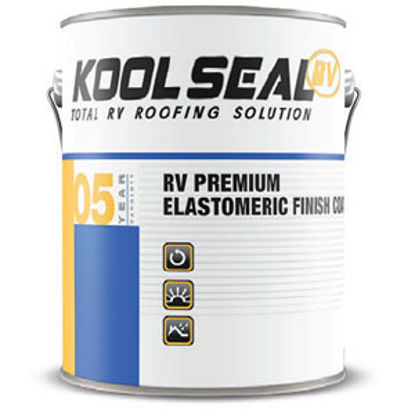 Picture of Kool Seal  1 Gal White Roof Coating For RV Roofs KSRV08600-16 13-0697                                                        