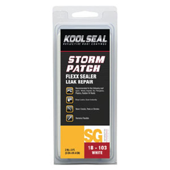 Picture of Kool Seal Flexx Sealer (TM) Gray 2" x 3' Length Roof Repair Tape KS00018103-99 13-0698                                       