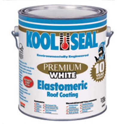 Picture of Kool Seal  0.9 Gal Bucket White Roof Coating For Rolled And Built Up Roofs KS0063600-16 13-0705                              