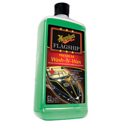 Picture of Meguiars Wash-N-Wax 32 Ounce RV/ Marine Wash & Wax M4232 13-0718                                                             