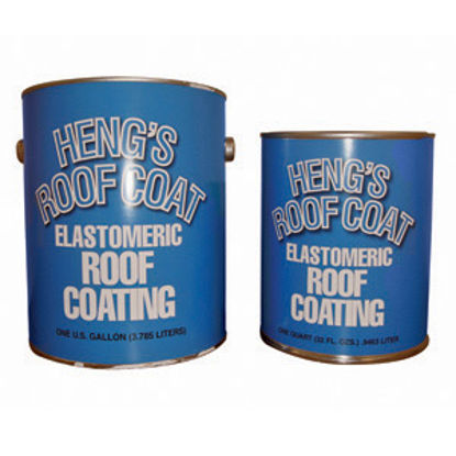 Picture of Heng's  1 Qt White Roof Coating 47032 13-0740                                                                                