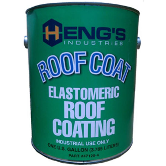Picture of Heng's  1 Gal White Roof Coating 47128-4 13-0741                                                                             