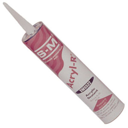 Picture of S-M Schnee-Morehead (R) Clear 10.3 Oz Tube Acrylic Caulk SM5522 CLEAR CTG 13-0745                                            