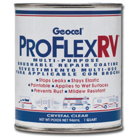 Picture of Geocel  1 Qt Can Crystal Clear Roof Coating GC23200 13-0798                                                                  