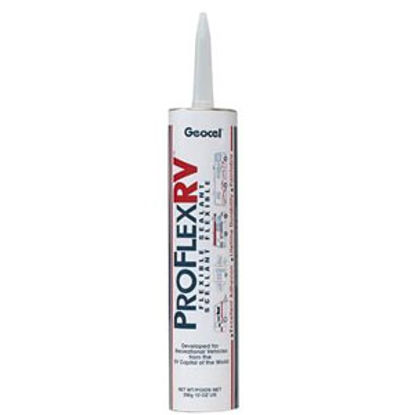 Picture of Geocel Pro Flex RV (TM) Clear 10 Oz Cartridge Roof Sealant 28100 13-0799                                                     