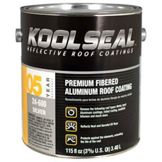 Picture of Kool Seal  0.9 Gal Can Silver Roof Coating For RV Roof KS0024600-16 13-0807                                                  