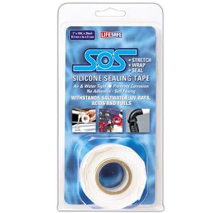 Picture of Top Tape  White 1" x 10' L SOS (Silicone On Sapphire) Tape RE6499 13-0831                                                    