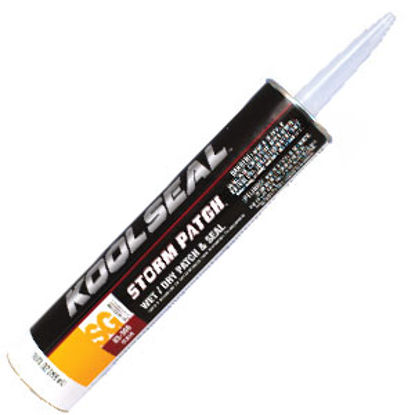 Picture of Kool Seal Storm Patch (R) White 10.5 Oz Tube Roof Sealant KS0085100-01 13-0838                                               