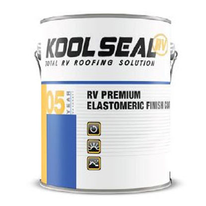 Picture of Kool Seal  1 Gal White Roof Coating For RV Roofs KSRVC8600-16 13-0871                                                        