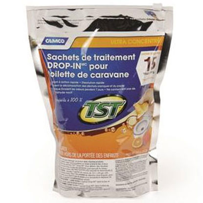 Picture of Camco TST (TM) 15-Bag Holding Tank Treatment w/Deodorant 41180 13-0891                                                       