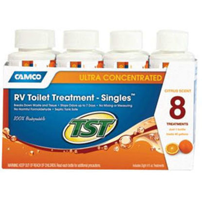Picture of Camco TST (TM) 8-Pack 4 Oz Bottle Holding Tank Treatment w/Deodorant 41198 13-0893                                           
