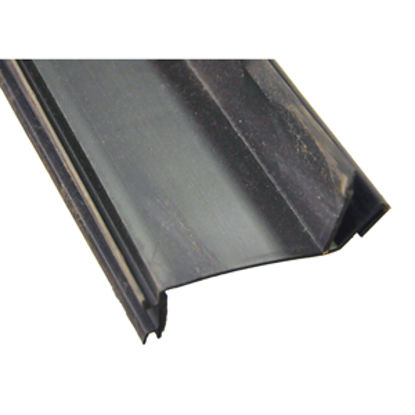 Picture of AP Products  Black 14'L x 3"W x 2"H Bottom Pan Seal w/ Wiper 018-1932-168 13-1052                                            