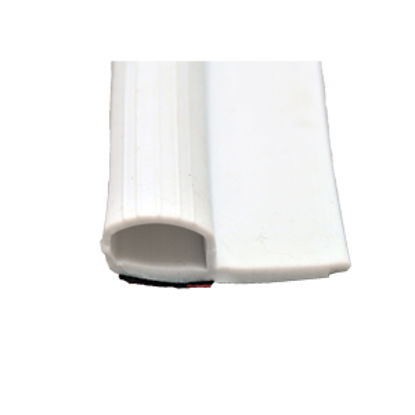 Picture of AP Products  White Rubber 5/8"Wx1-5/16"Hx35'L Slide Out Seal w/ Wiper 018-314 13-1060                                        