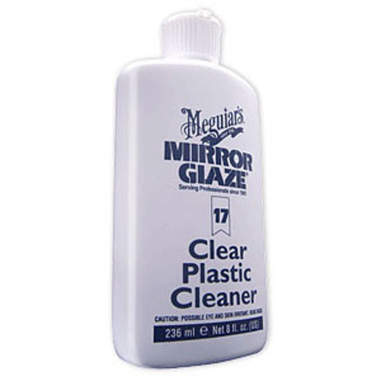 Picture of Meguiars Mirror Glaze 8 Oz Bottle Plastic Cleaner M1708 13-1348                                                              
