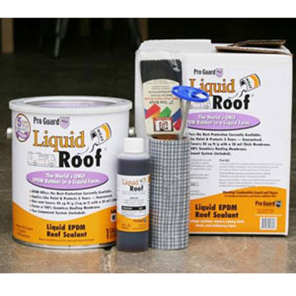 Picture of Pro Guard Liquid Roof EPDM Rubber Roof Repair Kit F9991-K 13-1381                                                            