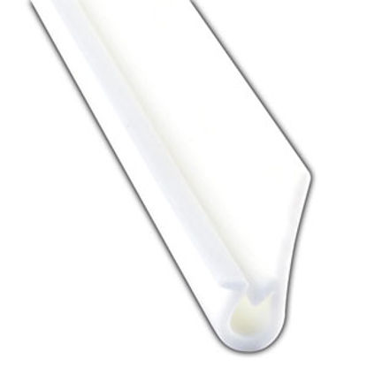 Picture of AP Products  White 1-3/16"W x 3/8"H x 18'L Clip-On Seal 018-635-216 13-1454                                                  