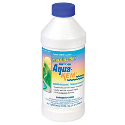 Picture of Thetford Aqua-Kem (R) Morning Sky 32 Oz Bottle Holding Tank Treatment 96125 13-1461                                          