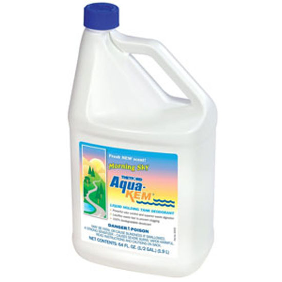 Picture of Thetford Aqua-Kem (R) Morning Sky 64 Oz Jug Holding Tank Treatment 96126 13-1462                                             